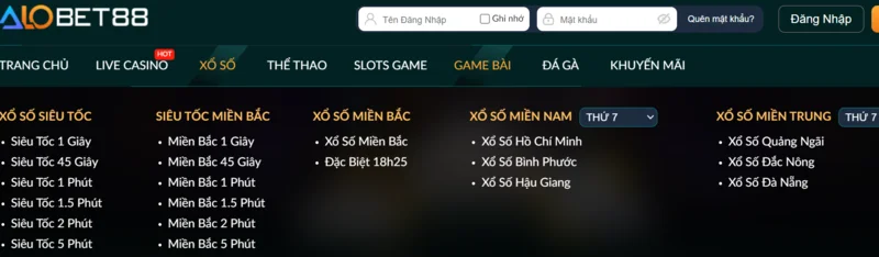 Xổ số alobet88 dễ chơi và dễ tiếp cận