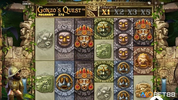 Gonzo's Quest là tựa game nổ hũ đầu tiên sử dụng đồ họa 3D