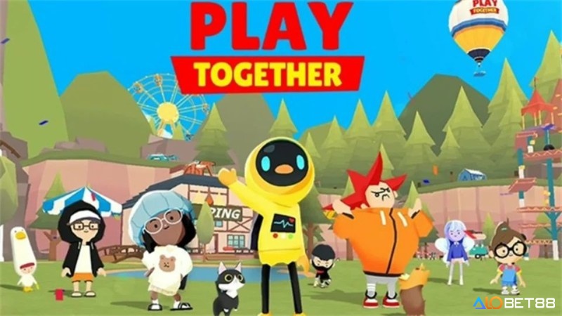 Đồ họa của Play Together được thiết kế với màu sắc tươi sáng, tạo nên một không gian vui vẻ và nhẹ nhàng